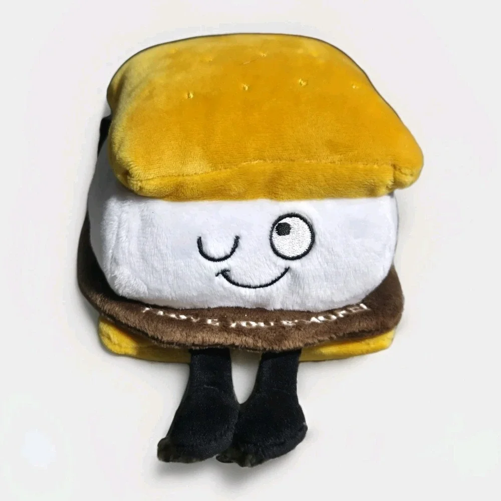 Punchkins Plush Stuffed Animal I Love You S'more Valentine Campfire Dessert Love